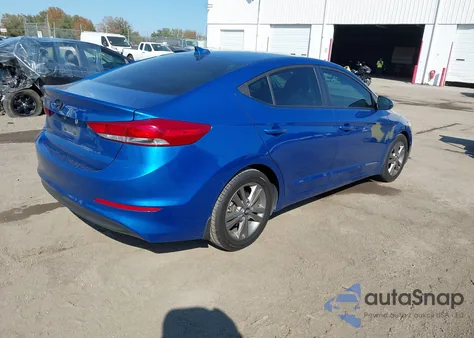 2018 Hyundai Elantra Sel z USA, uszkodzony, nr VIN 5NPD84LF6JH374618